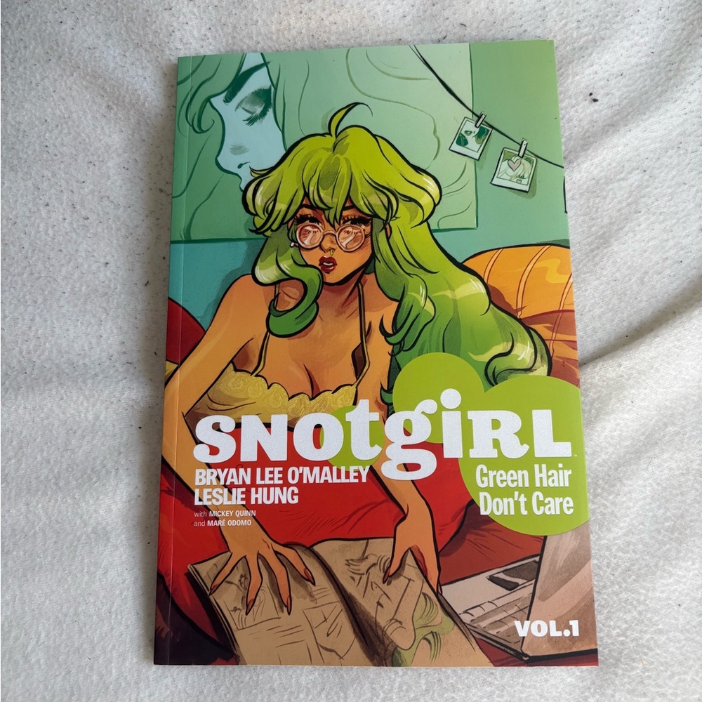 Snot Girl - Green Hair Don't Care by Bryan Lee O'Malley and Leslie Hung Volume 1